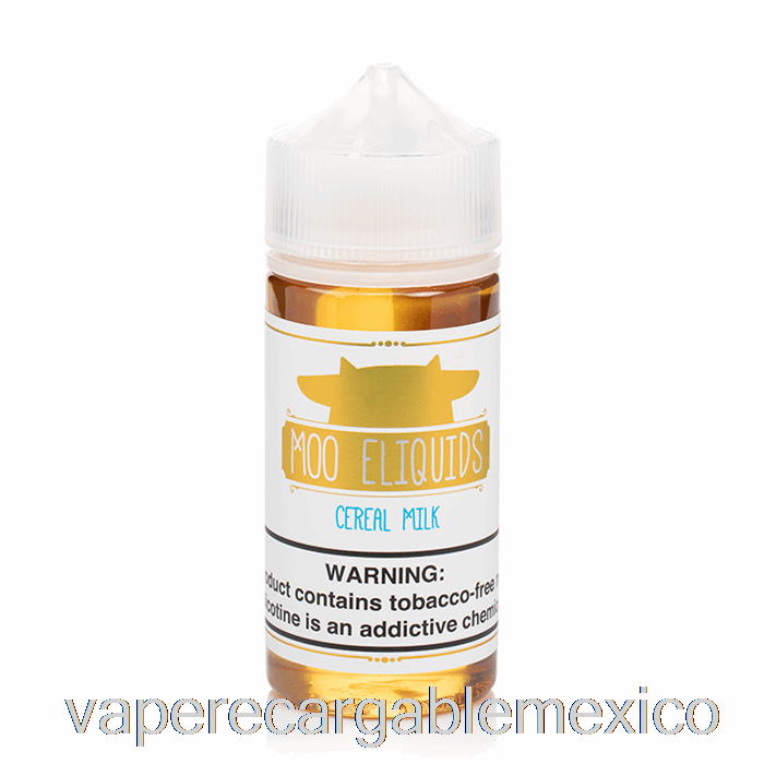 Vape Recargable Leche De Cereales - E-liquidos Moo - 100ml 6mg